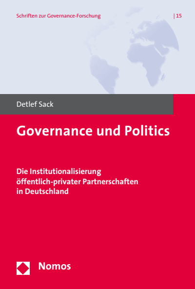 Cover of book: Governance und Politics