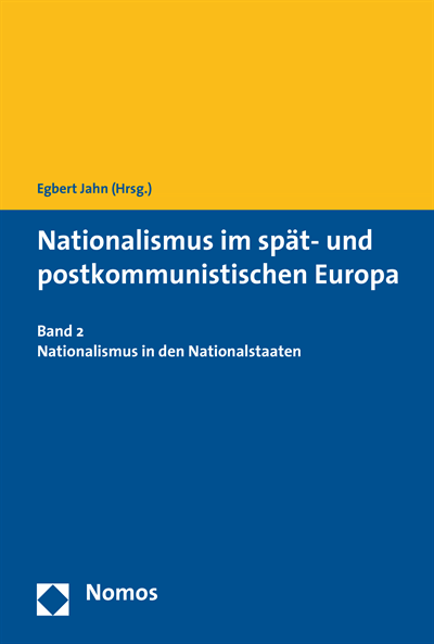 Cover of book: Nationalismus im spät- und postkommunistischen Europa