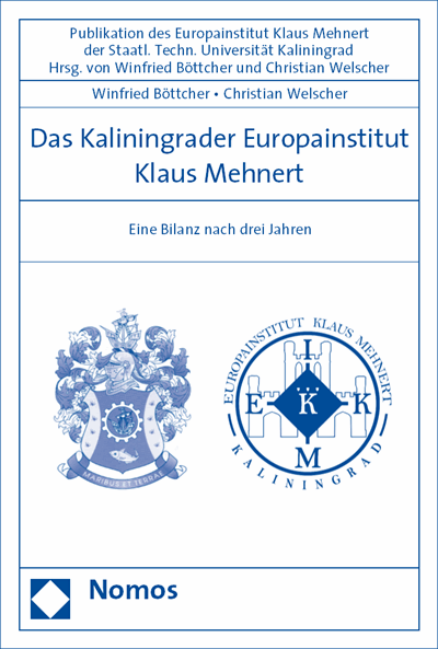 Cover of book: Das Kaliningrader Europainstitut Klaus Mehnert