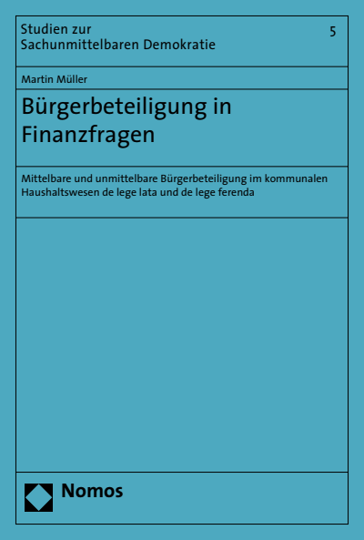 Cover des Buchs: Bürgerbeteiligung in Finanzfragen