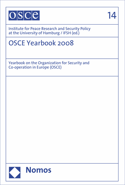 Cover des Buchs: OSCE Yearbook 2008