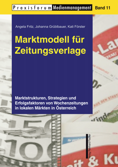 Cover des Buchs: Marktmodell für Zeitungsverlage