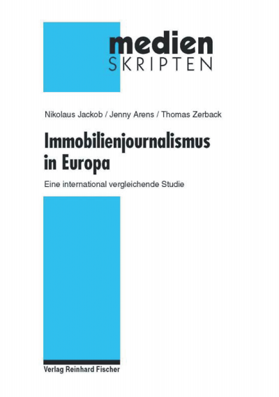Cover of book: Immobilienjournalismus in Europa