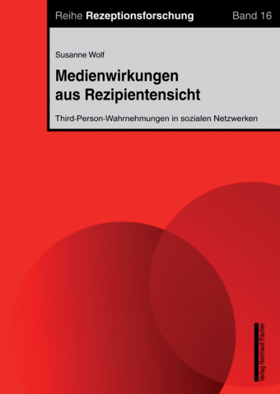 Cover of book: Medienwirkungen aus Rezipientensicht