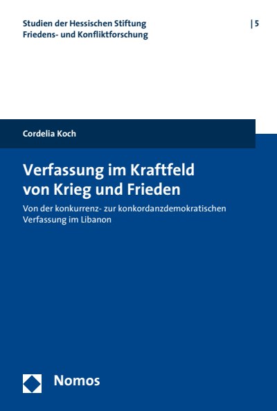 Cover of book: Verfassung im Kraftfeld von Krieg und Frieden