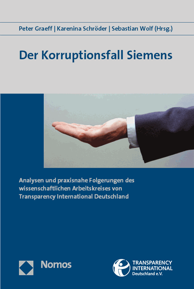 Cover des Buchs: Der Korruptionsfall Siemens