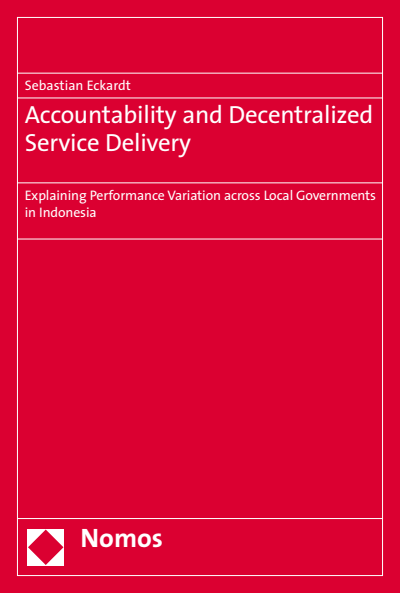 Cover of book: Accountability and Decentralized Service Delivery