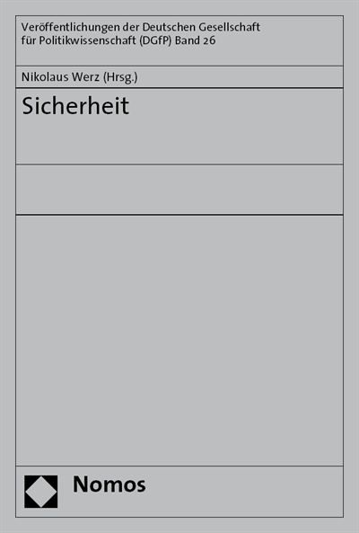 Cover of book: Sicherheit