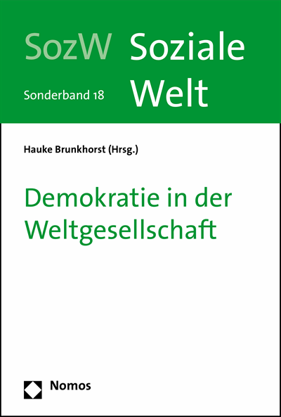Cover des Buchs: Demokratie in der Weltgesellschaft