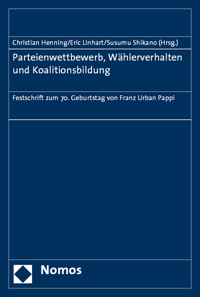 Cover des Buchs: Parteienwettbewerb, Wählerverhalten und Koalitionsbildung
