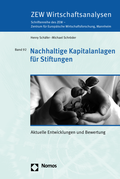 Cover of book: Nachhaltige Kapitalanlagen für Stiftungen