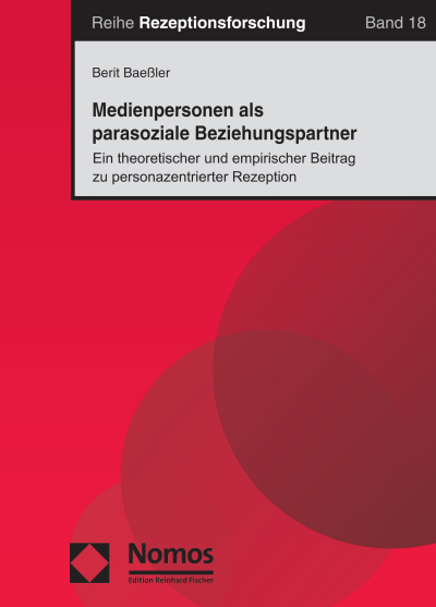 Cover of book: Medienpersonen als parasoziale Beziehungspartner