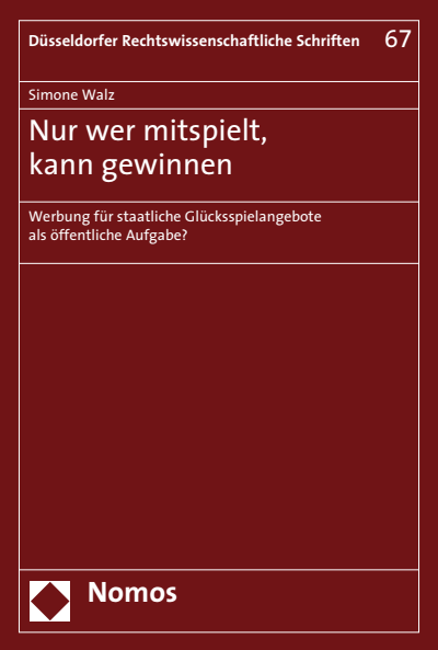Cover des Buchs: Nur wer mitspielt, kann gewinnen