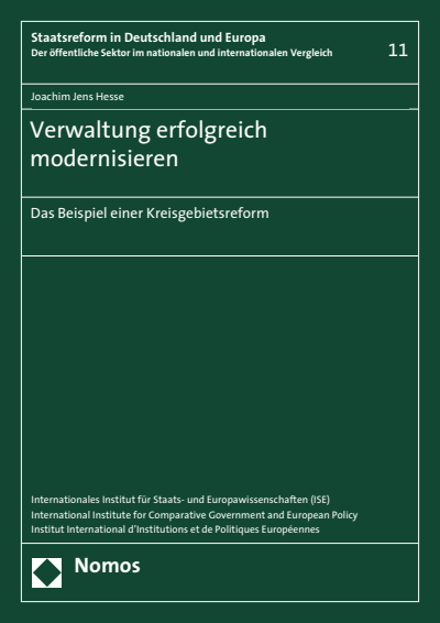 Cover of book: Verwaltung erfolgreich modernisieren