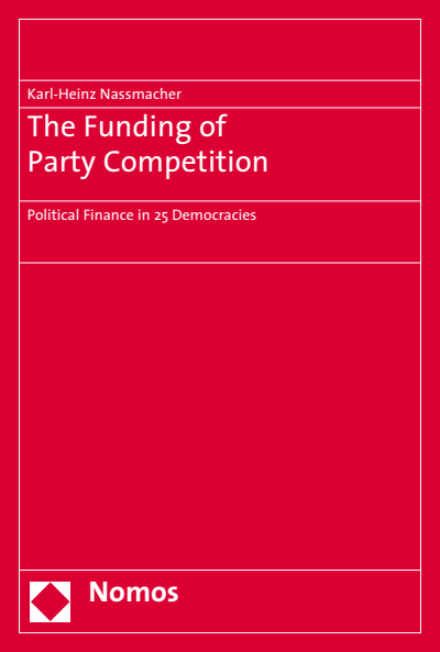 Cover of book: The Funding of Party Competition