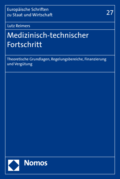 Cover of book: Medizinisch-technischer Fortschritt