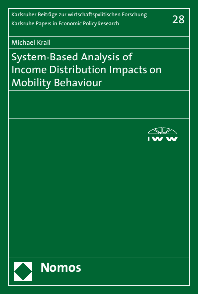 Cover des Buchs: System-Based Analysis of Income Distribution Impacts on Mobility Behaviour