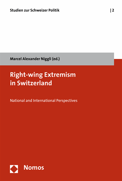 Cover of book: Right-wing Extremism in Switzerland