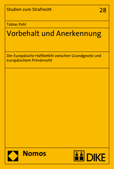 Cover of book: Vorbehalt und Anerkennung