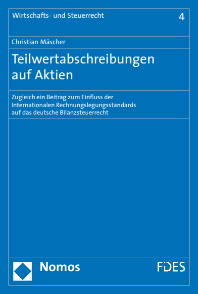 Cover des Buchs: Teilwertabschreibungen auf Aktien
