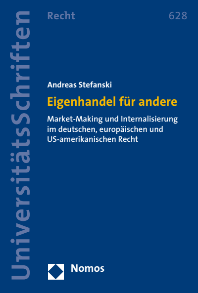 Cover des Buchs: Eigenhandel für andere