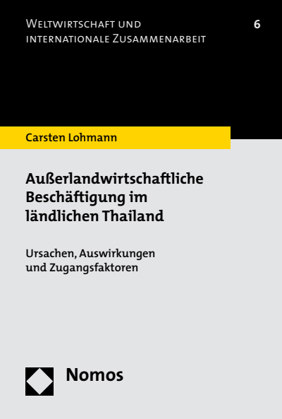 Cover des Buchs: Außerlandwirtschaftliche Beschäftigung im ländlichen Thailand