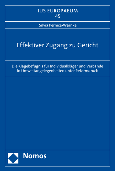 Cover des Buchs: Effektiver Zugang zu Gericht