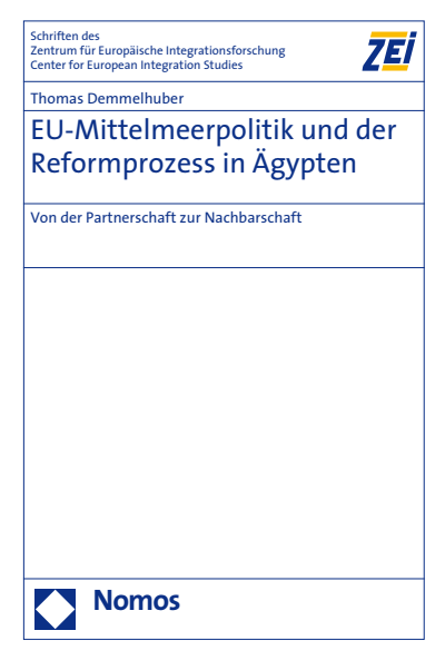 Cover of book: EU-Mittelmeerpolitik und der Reformprozess in Ägypten