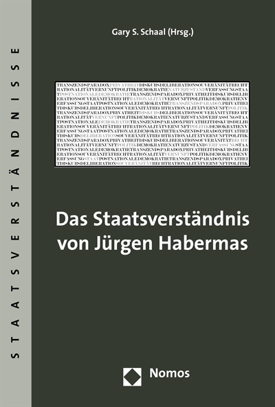 Cover des Buchs: Das Staatsverständnis von Jürgen Habermas