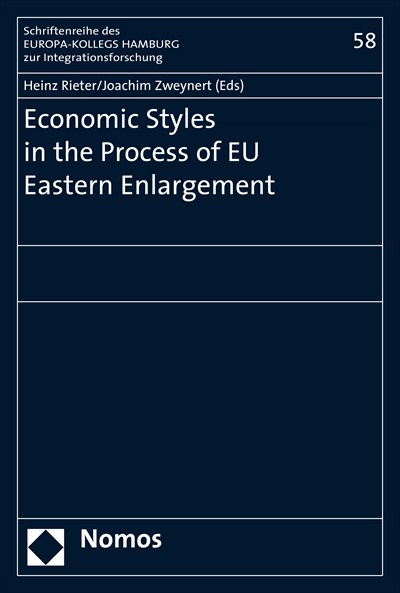 Cover of book: Economic Styles in the Process of EU Eastern Enlargement