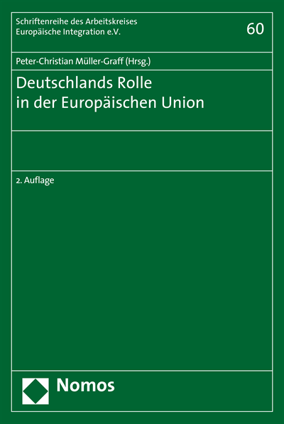 Cover of book: Deutschlands Rolle in der Europäischen Union