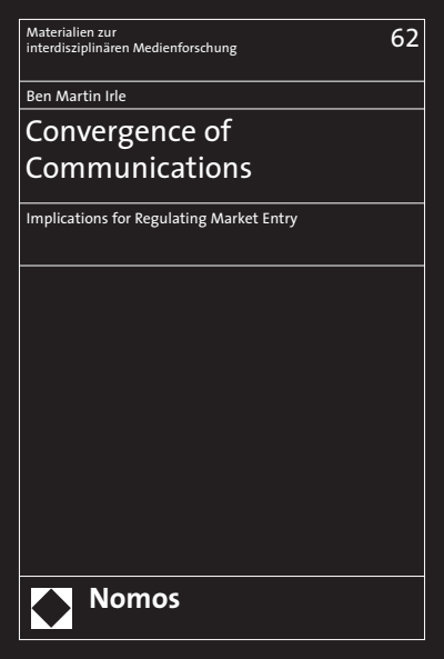 Cover des Buchs: Convergence of Communications