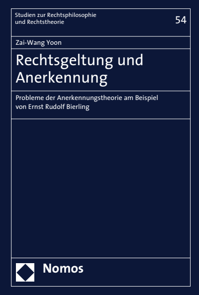 Cover des Buchs: Rechtsgeltung und Anerkennung