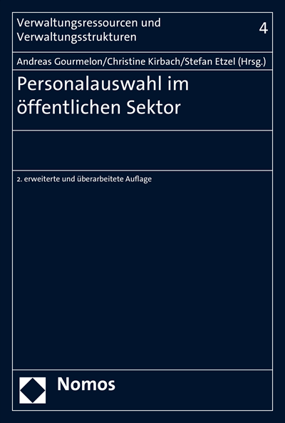 Cover of book: Personalauswahl im öffentlichen Sektor