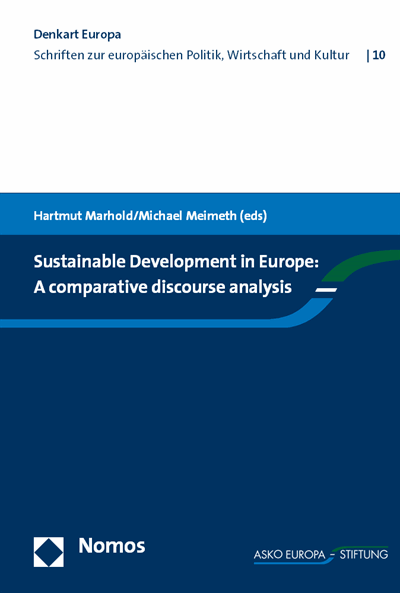 Cover of book: Sustainable Development in Europe: A comparative discourse analysis