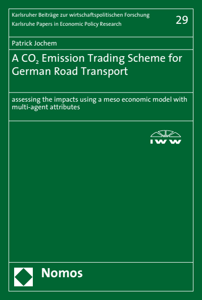 Cover des Buchs: A CO2 Emission Trading Scheme for German Road Transport