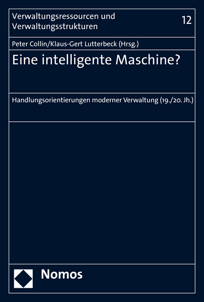 Cover of book: Eine intelligente Maschine?
