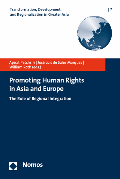 Cover des Buchs: Promoting Human Rights in Asia and Europe