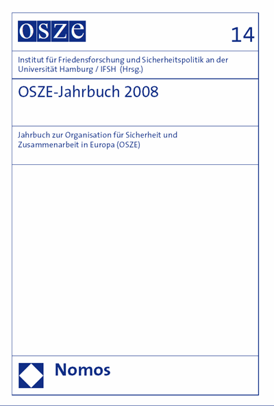 Cover des Buchs: OSZE-Jahrbuch 2008