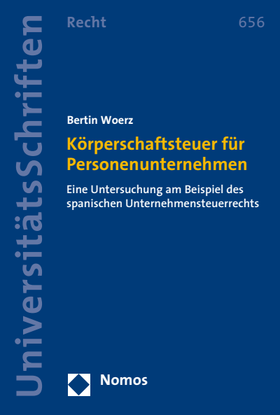 Cover des Buchs: Körperschaftsteuer für Personenunternehmen