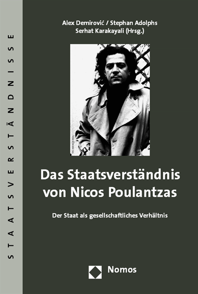Cover des Buchs: Das Staatsverständnis von Nicos Poulantzas
