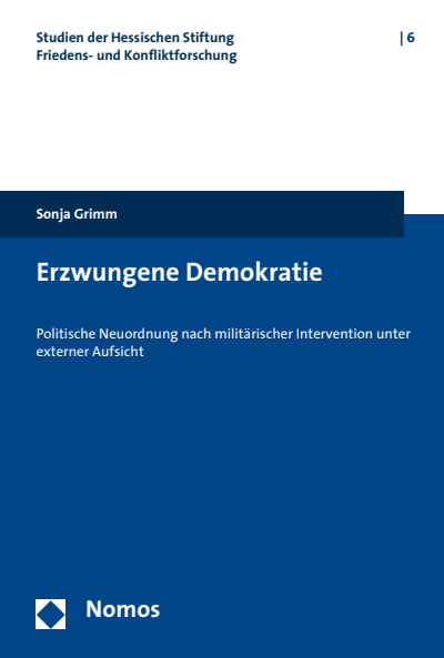 Cover of book: Erzwungene Demokratie