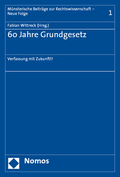 Cover of book: 60 Jahre Grundgesetz