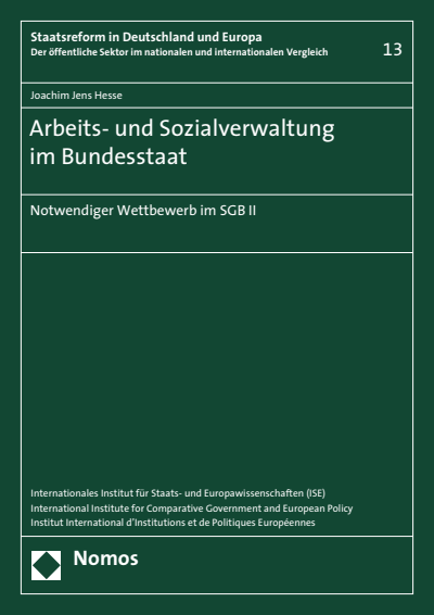 Cover des Buchs: Arbeits- und Sozialverwaltung im Bundesstaat
