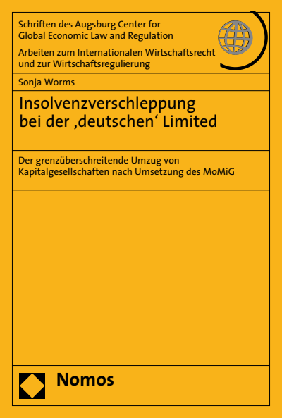 Cover of book: Insolvenzverschleppung bei der 'deutschen' Limited