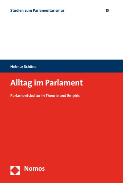 Cover des Buchs: Alltag im Parlament