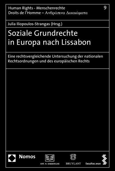 Cover of book: Soziale Grundrechte in Europa nach Lissabon