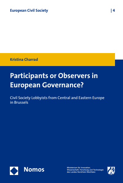 Cover des Buchs: Participants or Observers in European Governance?
