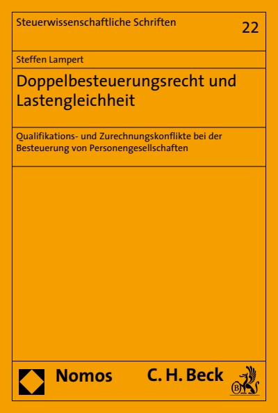 Cover of book: Doppelbesteuerungsrecht und Lastengleichheit