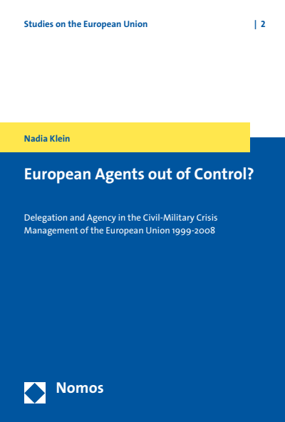 Cover of book: European Agents out of Control?